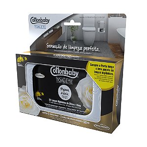 Porta-Lenço Branco Umedecido Higiênico Cottonbaby ref. 690465