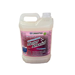 Limpeza Geral Ecomaster Amonial Detergente Desengordurante p/ Limpeza Pesada de Pisos e Outras Superfícies Laváveis 5L