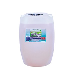 Lavanderia Ecomaster Wash Detergente Rico em Agentes Umectantes e Branqueador Óptico p/ remoção Sujidades Difíceis 50L