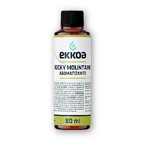 Odorização Ekkoa Rocky Mountains  odorizador/neutralizador p/ ambientes 80ml