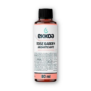 Odorização Ekkoa Rose Garden odorizador/neutralizador p/ ambientes 80ml