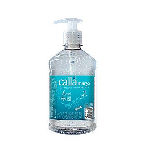 Limpeza Geral Callamarys 440g Álcool Gel p/ Mãos c/ Pump