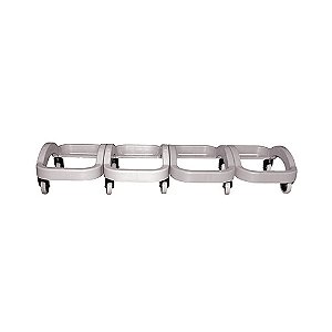 Modulo c/ 10 rodas p/ 4 lixeiras de 50L Bralimpia ref. ml04CR