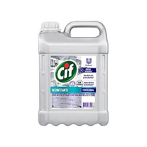 Cozinha CIF Desinfetante Sem Perfume p/ limpeza e desinfecção 5L Ref.68443902