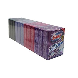 Odorização Sany Mix Pedra Desodorizante p/ sanitário Diversos - pacote c/ 12 pedras de 25G