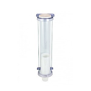 Dispenser p/ Copo de Água 180/200ml em Acrílico 47cm x 13cm x 11,6cm JSN ref.A2