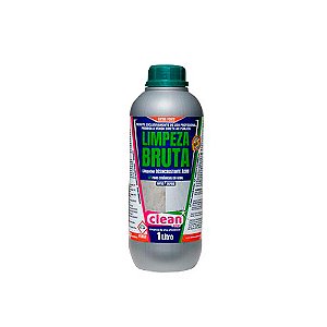 Limpeza Geral Clean Alle Limpeza Bruta Concentrado de base ácida p/ limpeza pós obra, remove fuligem, terra e limo 1L