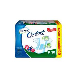 Fralda descartável Tena Confort P c/ 30 unidades ref.010200254
