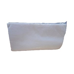 Pano Não tecido branco Fibermop 50g/m² 22cm x 42cm pacote c/ 100 un Ref. 148446