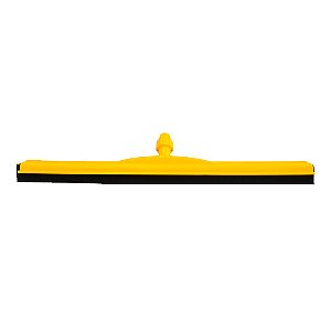 Rodo Dry Plástico c/Rosca  s/Cabo c/Borracha Dupla 65cm Amarelo Copapel Ref. 2431