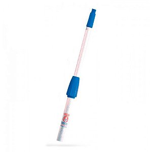 Extensão Telescópica alumínio anodizado p/ limpeza altas 3m 3 estágios Bralimpia ref. EX300