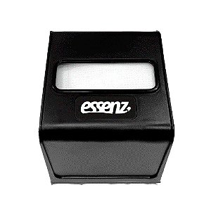 Dispenser de Mesa Plástico Preto p/ Guardanapo interfolhado 13,5x11,5x9,7cm Nobre