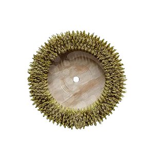 Escova c/ base de madeira e cerdas de nylon p/ piso c/ flange 270mm Certec