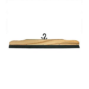 Rodo Madeira 40 cm c/ Cabo 1,50 mt Borracha Dupla E.V.A. MM Ref. 080021.0