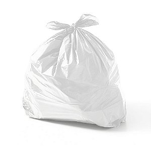 Saco p/ lixo 300L Transparente Super Reforçado Almofada Fundo Sanfonado 50pçs 125x115cm Versatta
