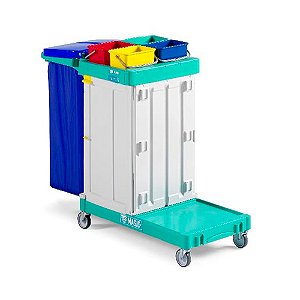 Carro Magic Line 330S p/ limpeza multifuncional 92x55x104cm TTS ref. XML330S0A0A001