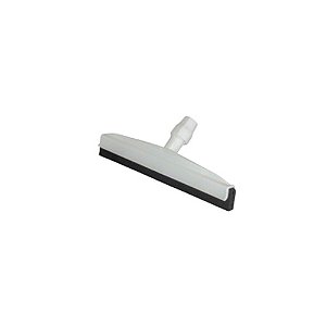 Rodo Plástico Branco c/Rosca s/Cabo c/Borracha Preta Dupla 65 cm Tonk Ref 2203070201