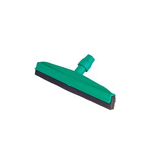 Rodo Plástico Verde c/Rosca s/Cabo c/Borracha Preta Dupla 65 cm Tonk Ref 2203070197