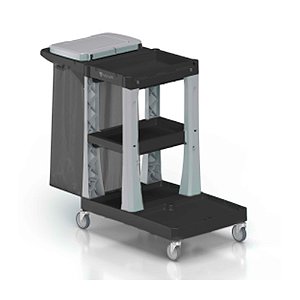 Carro Moover Black BM010N c/ Saco p/ Coleta 124x58x102cm TTS ref. YBM010N0A00