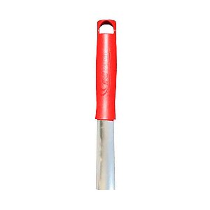 Cabo Alumínio Liso Manopla Vermelho c/ Furo 1,40mtx2,2x0,1cm Ref. 2202072073