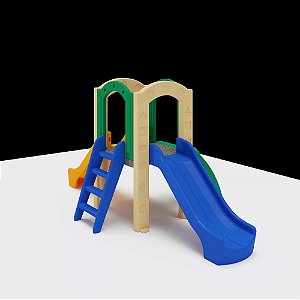 Little Play KLP-0101 Krenke com escorregador e escalada 3,45 m