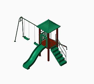 Playground KMP-0103 Krenke 4,89 m faixa de valor em R$ 10.000,00