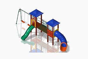 Playground KMP-0205 Krenke 10,00 m faixa de valor em R$ 29.400,00
