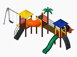 Playground KMP-0303 Krenke 10,00 m faixa de valor em R$ 25.000,00