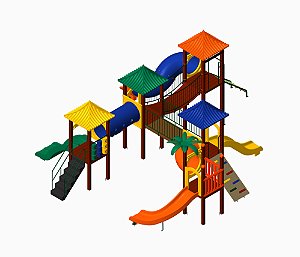 Playground KMP-0501 Krenke 12,50 m faixa de valor em R$ 65.500,00