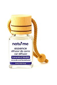 Difusor de Carro - Lavanda e Sândalo - 8 ml