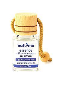 Difusor de Carro - Cypress e Lavanda - 8 ml