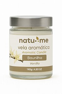 Vela Aromática Baunilha 140 gr