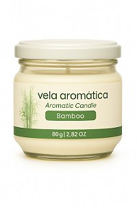 Vela Aromática Bamboo 80 gr