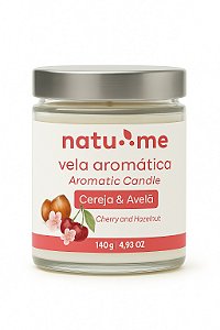 Vela Aromática Cereja e Avelã 140 gr