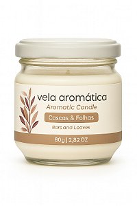 Vela Aromática Cascas e Folhas 80 gr