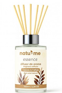 Difusor de Aroma - Cascas e Folhas Vidro 100 ml