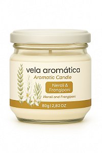 Vela Aromática Neroli e Frangipani 80 gr