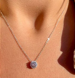 Colar Sol de Inverno - Prata 925 - SP