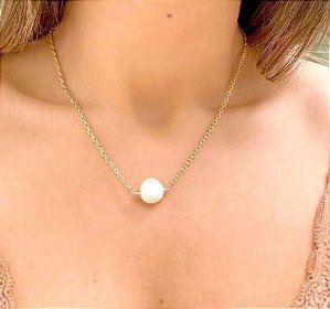 Colar Pérola Barroca - SP