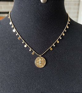 Colar Místico banhado a ouro  - ZP