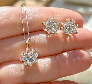 Conjunto Coroa Brilhante  -  SP