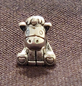 Unicórnio -  Charm Inspiração Grandes Marcas - Prata