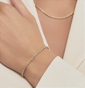 Pulseira Cordão Baiano 2mm - TJ