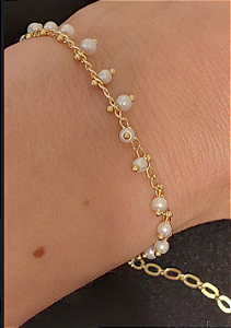 Pulseira Perolinhas -  ZP