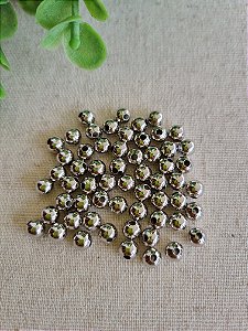 Bolinha Metal 5mm Níquel Free-Hipoalergênico (10gr - Aproximadamente 60un)