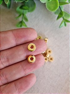 Rondele ABS Ouro (10gr-Aprox. 52un)
