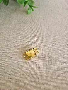 Fecho Imã Retangular 18mmx9mm Ouro  (un)