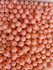 Bola Resina 8mm Salmon (20gr - Aproximadamente 70un)