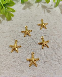 Pingente Estrela do Mar Ouro (Un)