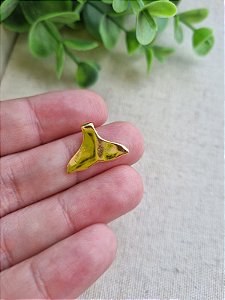 Pingente Cauda de Sereia Ouro (Un)